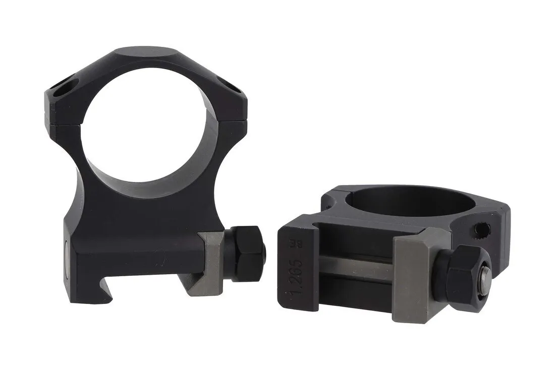 Nightforce Optics 30mm X-Treme Duty Ultralite Rings - 1.265" Intermediate