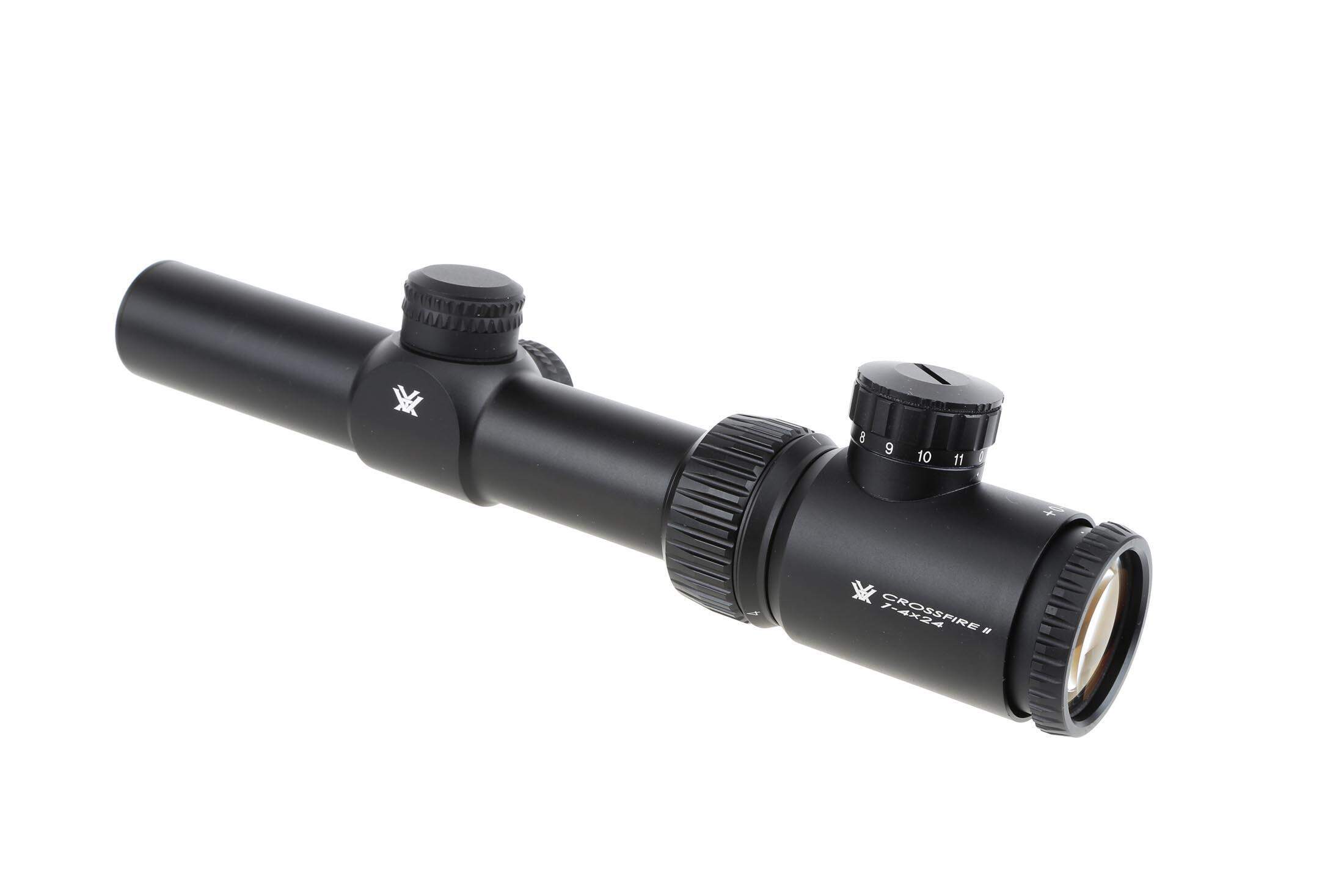 Vortex Optics Crossfire II 4x24 V-Brite Illuminated MOA SFP Riflescope CF2-31037 